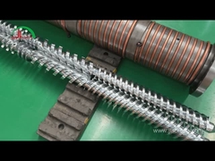 পিভিসি পাইপ প্রোফাইল গ্রানুলেশনের জন্য সমান্তরাল টুইন স্ক্রু এবং ব্যারেল