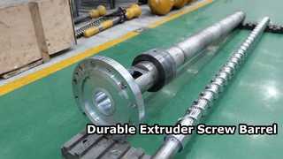 একক স্ক্রু এবং ব্যারেল